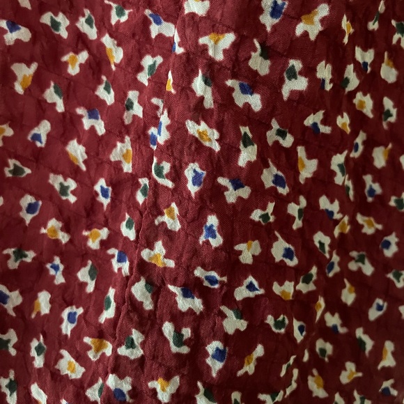 Madewell Multicolor Floral Button Front Dress - Picture 4 of 9